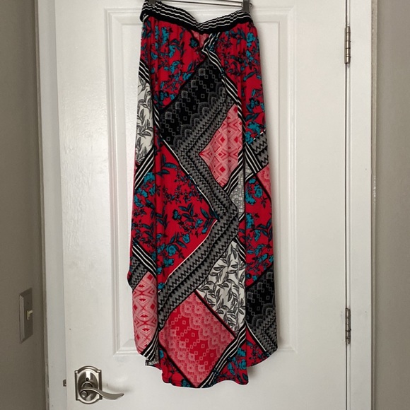 Multicolored Laundry by Shelli Segal Maxi Skirt Size S & M NWT - Picture 5 of 5